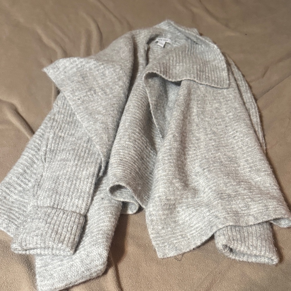 Nine West Heather Gray Women's Cardigan